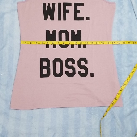 SOLD! Wife*Mom*Boss Tank - Picture 7 of 11